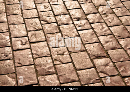 pavement texture Stock Photo