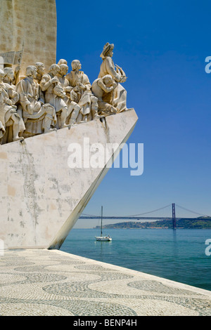 Portugal, the monument to the discoveries, Belem, lisbon Stock Photo