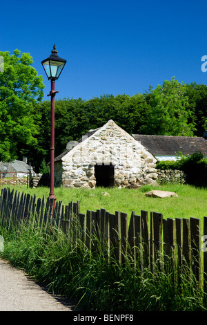 Cae Adda Byre, St Fagans National Museum of History, Cardiff. Taken ...