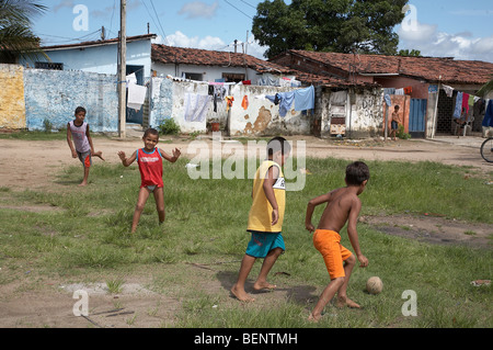 BRAZIL The favela of Balcao in Joao Pessoa, Paraiba State. PHOTO by SEAN SPRAGUE Stock Photo