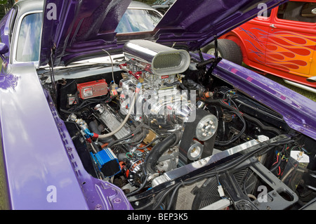 custom car show High Springs Florida Stock Photo