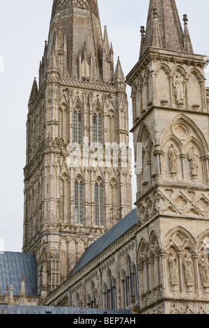 Salisbury Cathedral, Wiltshire, UK. Stock Photo