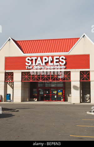 Staples Store Stock Photo