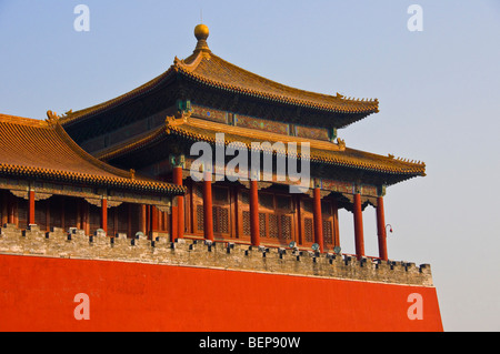 The Forbidden city Beijing China Stock Photo