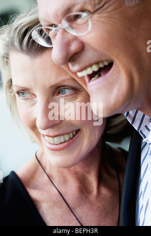 Senior Couple Having Fun Stock Photo