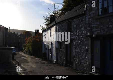 Old cottage in Buxton town centre Peak District Derbyshire UK Stock Photo