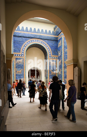 Ishtar gate, Pergamon Museum, Berlin, Germany Stock Photo
