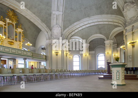 Interior of the French Cathedral (Franz sische Dom), Berlin, Germany Stock Photo