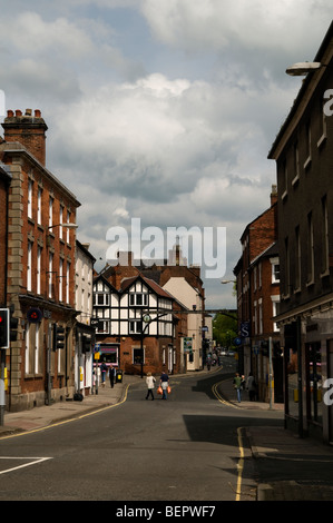 Ashbourne a small market town in the Derbyshire Dales Peak District  England Stock Photo