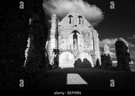 The ruins of Boxgrove Priory near Chichester in West Sussex UK Stock Photo