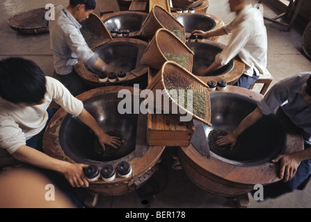 Historical image of China during the Cultural Revolution Stock Photo