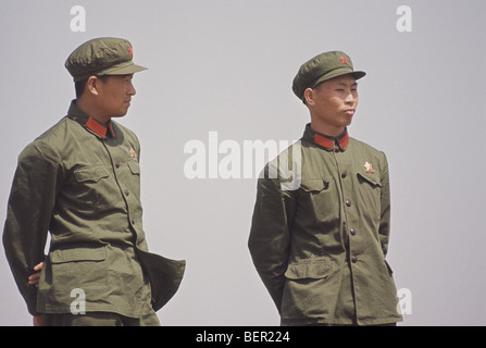 Historical image of China during the Cultural Revolution Stock Photo