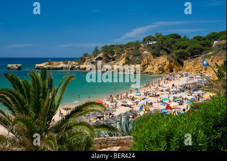 Portugal, the Algarve, Praia de Santa Eulalia, near Albufeira Stock Photo