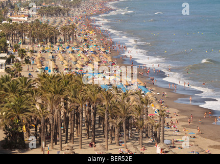 Bajondillo-Playamar beach, Torremolinos, Costa del Sol, Malaga Province, Spain Stock Photo