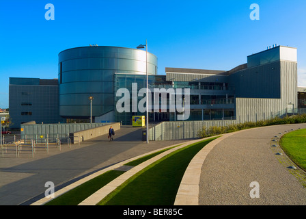 Exterior shot of Millennium Point science museum & education centre Stock Photo