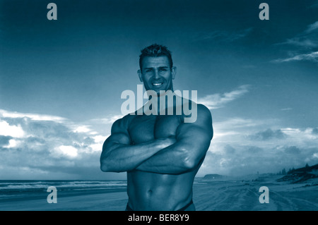 David Rylah, Body Builder, Main Beach, Surfers Paradise, Gold Coast
