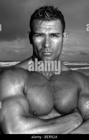 David Rylah, Body Builder, Main Beach, Surfers Paradise, Gold Coast