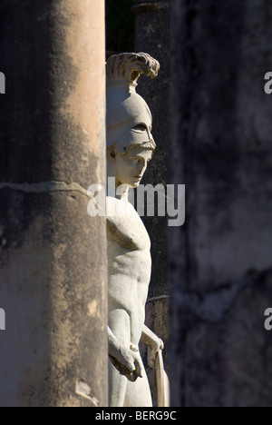 Statue at the Canopus, Villa Adriana, Hadrian's Villa, near Tivoli, Italy