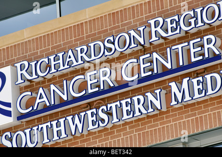 Richardson Regional Cancer Center, Texas Stock Photo