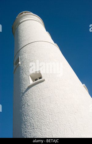 Nash Point Lighthouse, South Wales Stock Photo