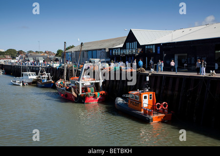 The quay at Whitstable, Kent, England UK Stock Photo - Alamy