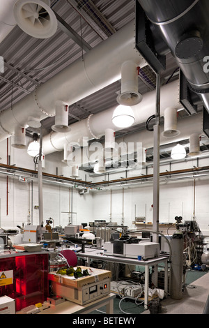 Laboratory at Millburn House part of the University of Warwick. Stock Photo