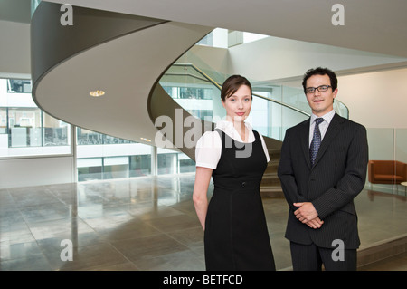 Portrait of a business couple Stock Photo