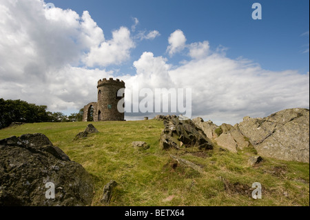 Old John Tower at Bradgate Park, Leicestershire, England Stock Photo