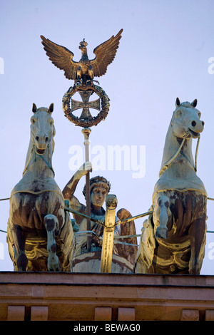 Quadriga of the Reichstag, Berlin, Germany Stock Photo