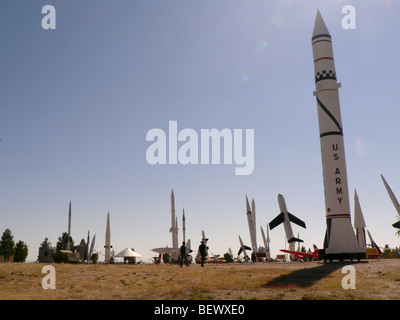 missile museum in new mexico Stock Photo