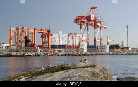 The docks, Halifax, Nova Scotia Stock Photo