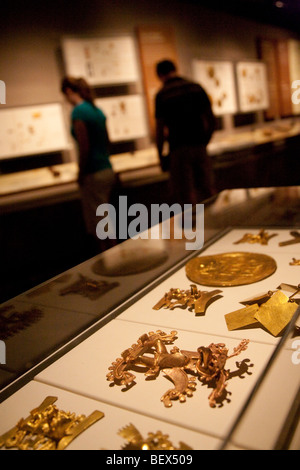 Museo del Oro Precolumbino, Pre-Columbian Gold Museum, San Jose, Costa Rica Stock Photo