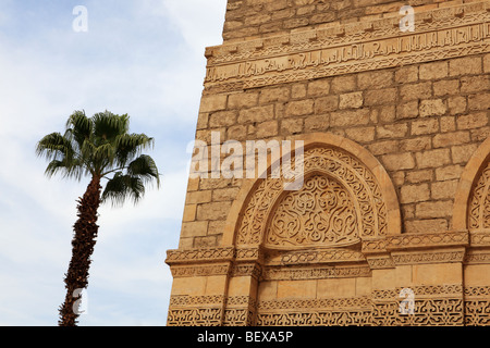 Wall decoration on the Al-Hakim mosque - Cairo, Egypt Stock Photo