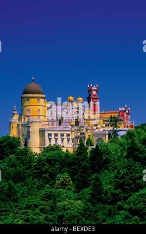 Portugal, Sintra: Palacio da Pena Stock Photo