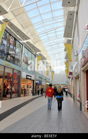 Elmsleigh Shopping Centre, High Street, Staines-upon-Thames, Surrey, England, United Kingdom Stock Photo