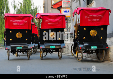 Beijing Rickshaws Stock Photo