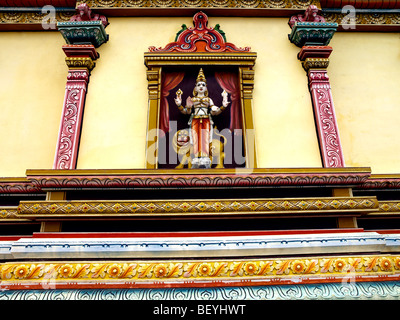 Savanne Region Mauritius Hindu Tamil Temple Sri Siva Subarmaniya Kovil Durga Stock Photo