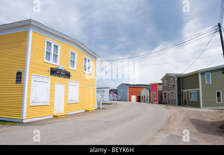 NEWFOUNDLAND, Fishing Village of WOODY POINT, Colorful HISTORIC MUSEUM ...