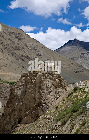 Bardan monastery. Zanskar. India Stock Photo