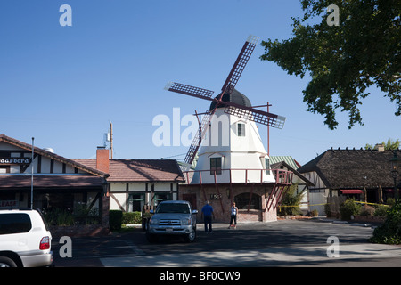 Windmill in Solvang Califormia USA Stock Photo