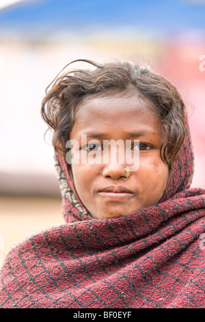 Young Indian woman, portrait, Orchha, Madhya Pradesh, North India, India,  Asia, Stock Photo, Picture And Rights Managed Image. Pic. IBR-1870085