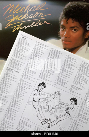 Michael Jackson - Bad - Vintage vinilo album cover Fotografía de stock -  Alamy