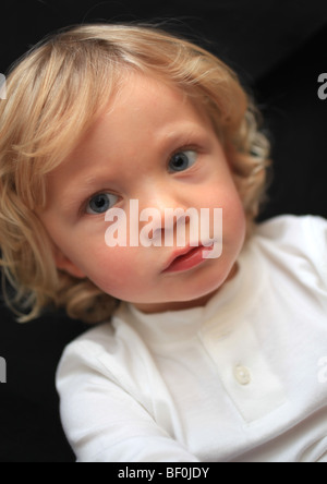 2 yr old boy Stock Photo