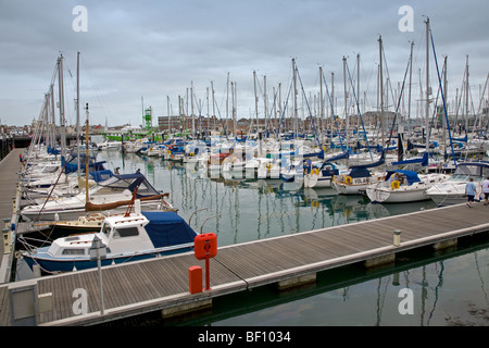 Marina at Gosport, Hampshire, England Stock Photo