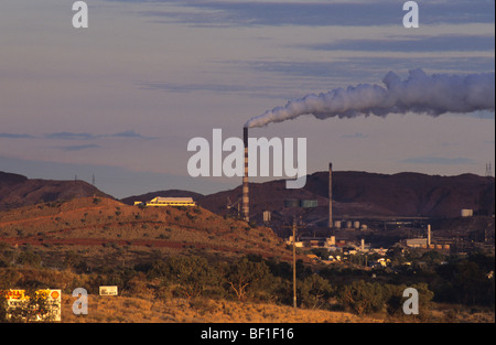 DIAMOND MINES, Australia. Mount Isa. Queensland. pollution. Industry ...