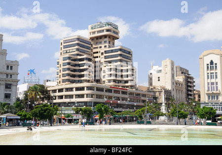 Plaza de Espana in Santa Cruz de Tenerife, Spain Stock Photo