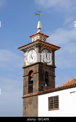 Church in San Juan de la Rambla. Canary Island Tenerife, Spain Stock Photo