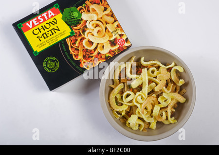 Vesta chow mein ready meal Stock Photo