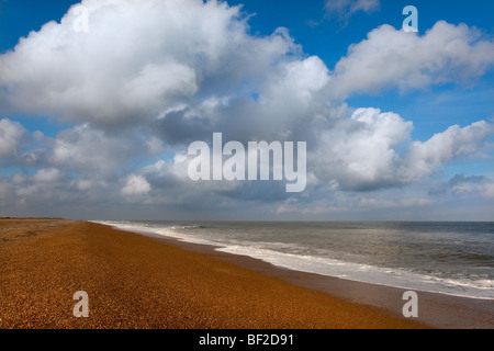 Cley Beach Blakeney Point Norfolk UK Stock Photo