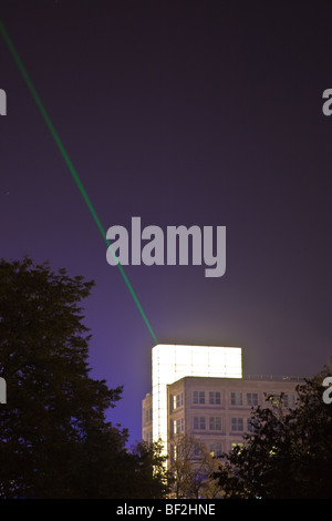 Blue laser beam Stock Photo: 51489539 - Alamy